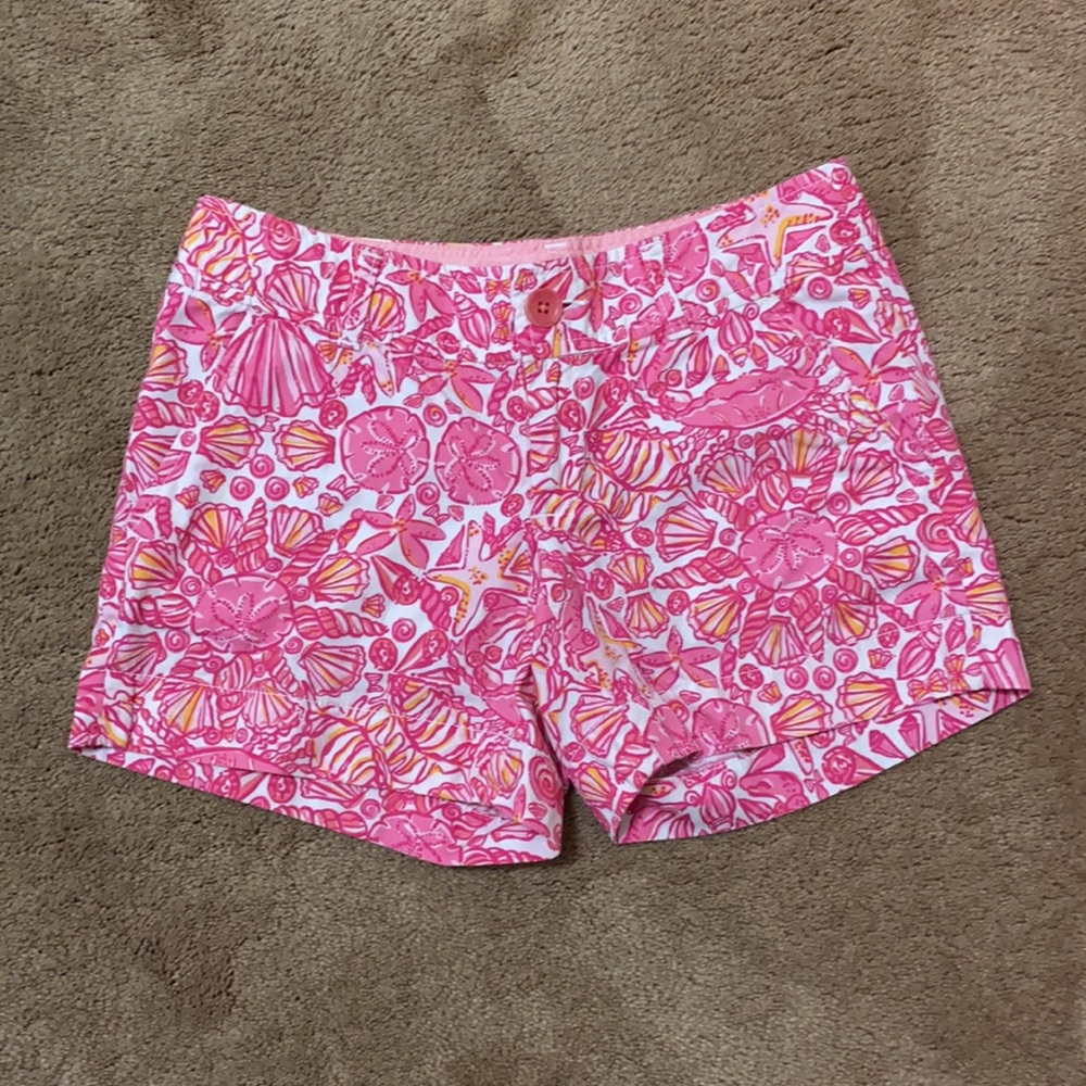 Lilly Pulitzer Sailors Valentine Callahan Shorts - Picture 1 of 15